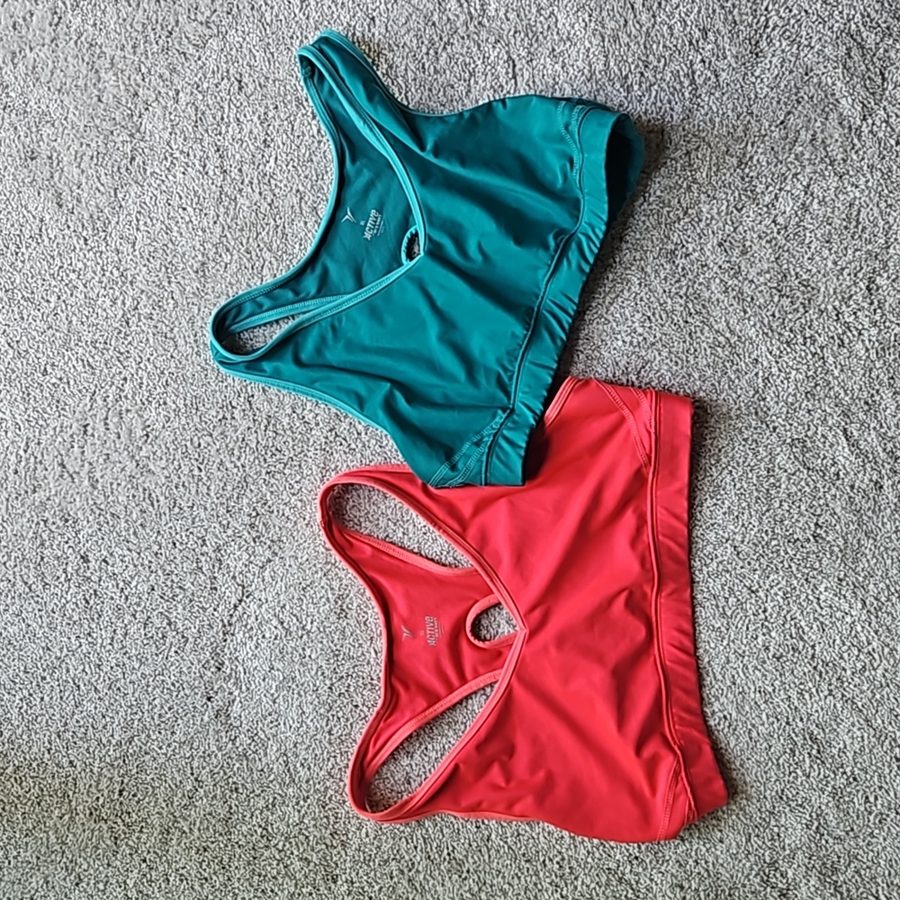 Two Sports Bras